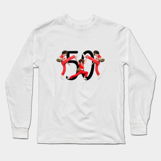 50 - Fifty Years Old Long Sleeve T-Shirt by TinaGraphics
